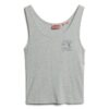Camiseta sin mangas acanalada de Athletic Essentials
