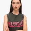 Camiseta sin mangas ajustada Blondie X Superdry