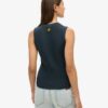 Camiseta sin mangas ajustada con estampado Sport Luxe