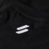 Camiseta sin mangas ajustada con estampado Sport Luxe