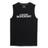Camiseta sin mangas ajustada con estampado Sport Luxe