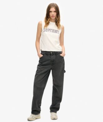 Camiseta sin mangas ajustada Embellished Archive