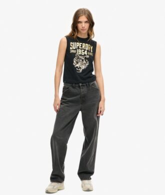 Camiseta sin mangas ajustada Embellished Archive