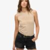 Camiseta sin mangas ajustada Sport Luxe