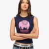 Camiseta sin mangas ajustada Superdry X Komodo Hathi
