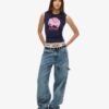 Camiseta sin mangas ajustada Superdry X Komodo Hathi