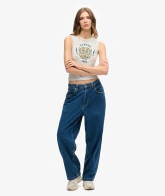 Camiseta sin mangas ajustada Superdry x Komodo Tiger