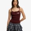 Camiseta sin mangas con botones bordados de Athletic Essentials