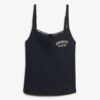 Camiseta sin mangas con botones bordados de Athletic Essentials