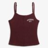Camiseta sin mangas con botones bordados de Athletic Essentials