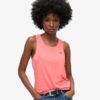 Camiseta sin mangas con cuello redondo Camiseta sin mangas con cuello redondo