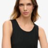 Camiseta sin mangas con cuello redondo Camiseta sin mangas con cuello redondo
