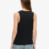 Camiseta sin mangas con cuello redondo Camiseta sin mangas con cuello redondo