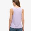 Camiseta sin mangas con cuello redondo Camiseta sin mangas con cuello redondo