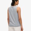 Camiseta sin mangas con cuello redondo Camiseta sin mangas con cuello redondo