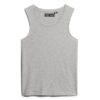 Camiseta sin mangas con cuello redondo Camiseta sin mangas con cuello redondo