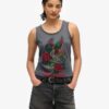 Camiseta sin mangas con cuello redondo Neo Trad Tattoo Camiseta sin mangas con cuello redondo Neo Trad Tattoo