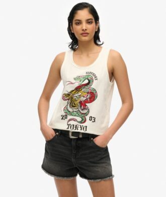 Camiseta sin mangas con cuello redondo Neo Trad Tattoo