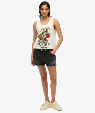 Camiseta sin mangas con cuello redondo Neo Trad Tattoo