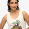 Camiseta sin mangas con cuello redondo Neo Trad Tattoo Camiseta sin mangas con cuello redondo Neo Trad Tattoo
