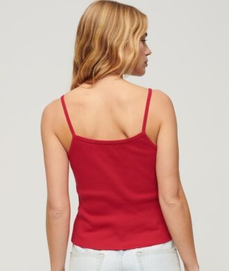 Camiseta sin mangas con cuello redondo y estampado «Athletic College»