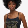 Camiseta sin mangas con cuello redondo y estampado «Athletic College» Camiseta sin mangas con cuello redondo y estampado «Athletic College»