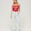 Camiseta sin mangas con cuello redondo y estampado «Athletic College» Camiseta sin mangas con cuello redondo y estampado «Athletic College»