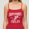 Camiseta sin mangas con cuello redondo y estampado «Athletic College» Camiseta sin mangas con cuello redondo y estampado «Athletic College»