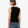 Camiseta sin mangas con estampado