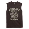 Camiseta sin mangas con estampado de tatuaje