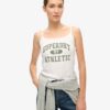 Camiseta sin mangas con estampado Pointelle de Athletic Essentials Camiseta sin mangas con estampado Pointelle de Athletic Essentials