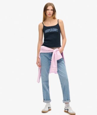 Camiseta sin mangas con estampado Pointelle de Athletic Essentials