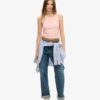 Camiseta sin mangas con fruncidos Camiseta sin mangas con fruncidos