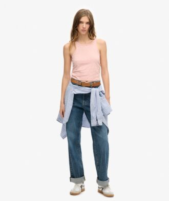 Camiseta sin mangas con fruncidos