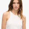 Camiseta sin mangas con fruncidos Camiseta sin mangas con fruncidos