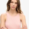 Camiseta sin mangas con fruncidos Camiseta sin mangas con fruncidos
