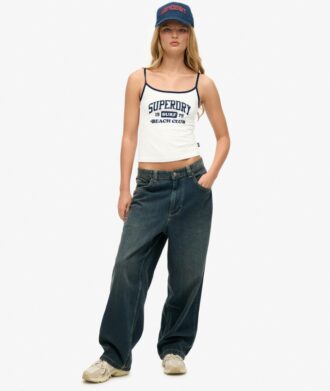 Camiseta sin mangas con la marca Athletic Essentials