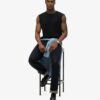 Camiseta sin mangas con logotipo Essential de Organic Cotton