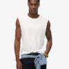Camiseta sin mangas con logotipo Essential de Organic Cotton