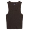 Camiseta sin mangas con ribete de encaje Vintage de Athletic Essentials Camiseta sin mangas con ribete de encaje Vintage de Athletic Essentials