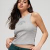 Camiseta sin mangas de punto waffle Athletic Essentials Camiseta sin mangas de punto waffle Athletic Essentials