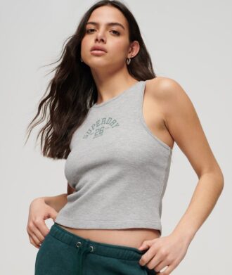 Camiseta sin mangas de punto waffle Athletic Essentials