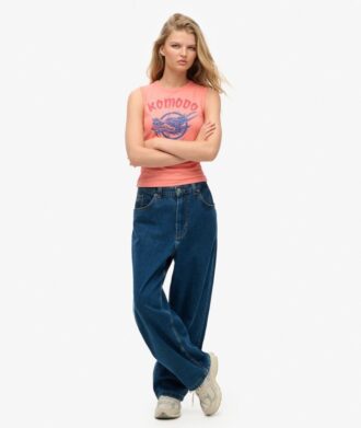 Camiseta sin mangas Superdry X Komodo Classic Dragon Vest Top