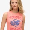 Camiseta sin mangas Superdry X Komodo Classic Dragon Vest Top