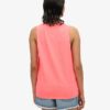 Camiseta sin mangas teñida con el logotipo Essential