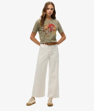 Camiseta Tokyo Relaxed con logotipo Vintage