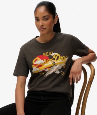 Camiseta Tokyo Relaxed con logotipo Vintage