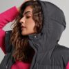 Chaleco acolchado largo Hooded