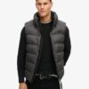 Chaleco Puffer de tweed