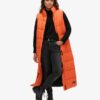 Chaleco Puffer largo ripstop